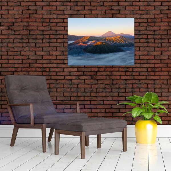 Obraz hory Bromo v Indonésii (70x50 cm)