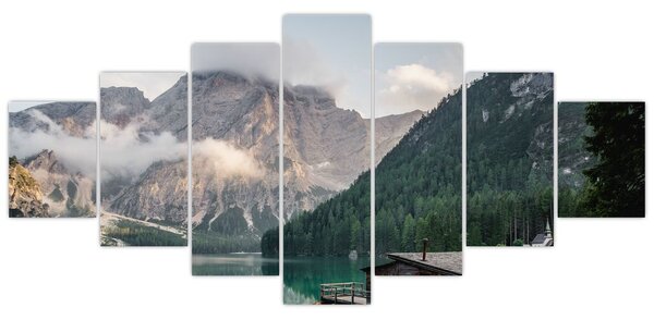 Obraz - Lake Prags (210x100 cm)