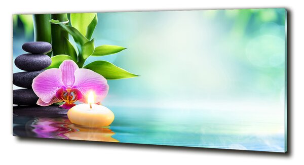 Foto obraz fotografie na skle Orchidej bambus osh-87258521