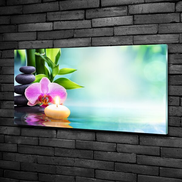 Foto obraz fotografie na skle Orchidej bambus osh-87258521