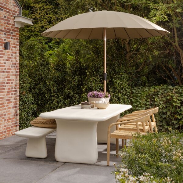 WOOOD Béžová zahradní lavice Loggia 227 cm