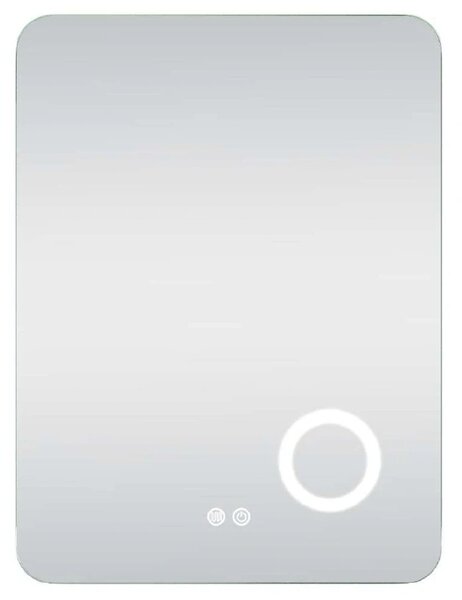 LED koupelnové zrcadlo VISIONAL GLOW 80×60cm CCT 2700–6500K
