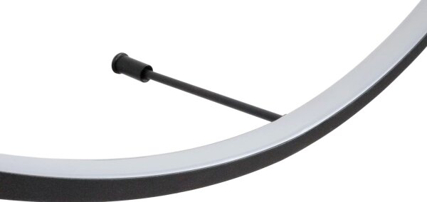 MAXLIGHT W0435 - LED Koup stropní svítidlo VISUAL LED/22W/230V 60 cm IP44 černá