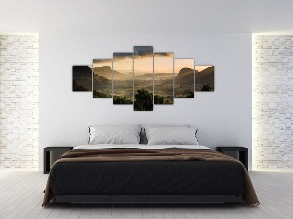 Obraz - Kubánské vrcholky (210x100 cm)
