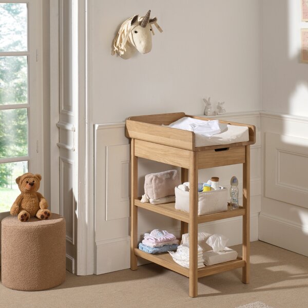 Vipack Dubový přebalovací stolek Forrest 69 x 48 cm