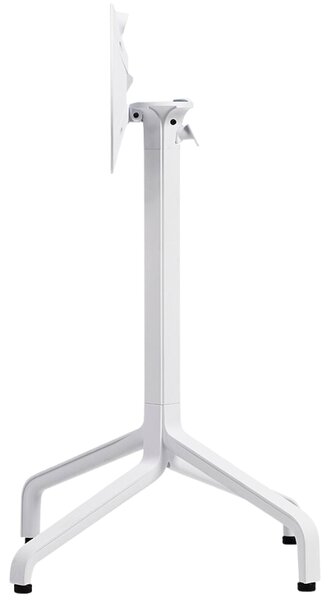 Nardi Bílá hliníková stolová sklápěcí podnož Frasca Mini 72 cm