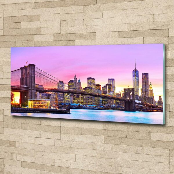 Foto-obraz fotografie na skle Manhattan New York osh-88002483
