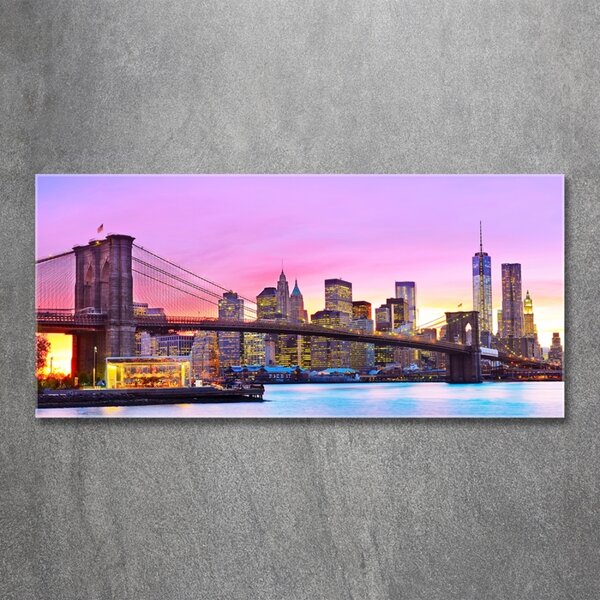 Foto-obraz fotografie na skle Manhattan New York osh-88002483