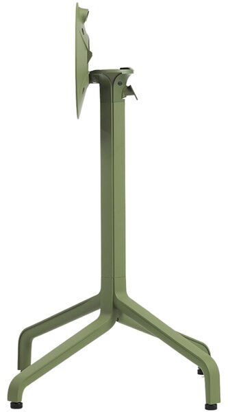 Nardi Zelená hliníková stolová sklápěcí podnož Frasca Mini 72 cm