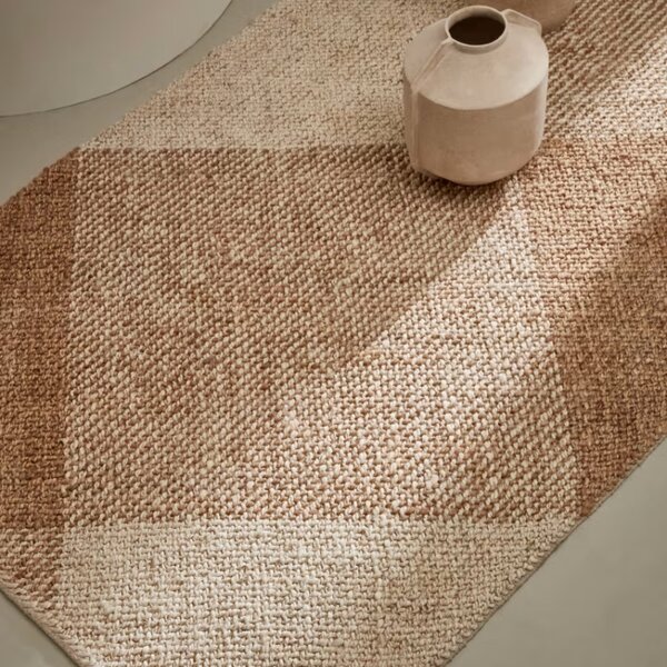 Jutový koberec Kave Home Maelan 160 x 230 cm