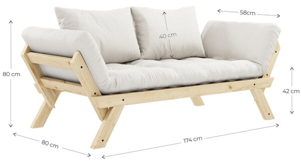 Karup Design Rozkládací pohovka Bebop 174 cm