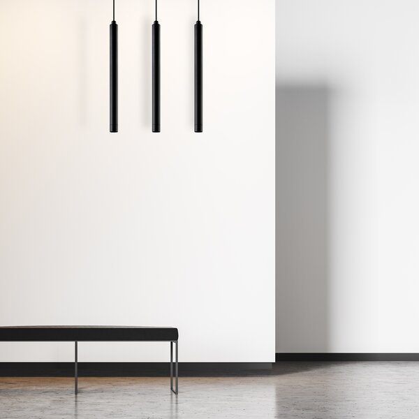 Mantra 8329 Magneto 48V Bolonia, černý závěs LED 5W 3000K 38°, on/off, průměr 3cm