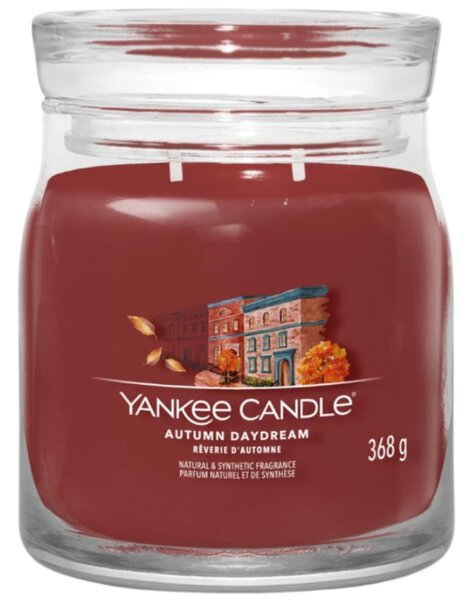 Střední vonná svíčka Yankee Candle Autumn Daydream Signature