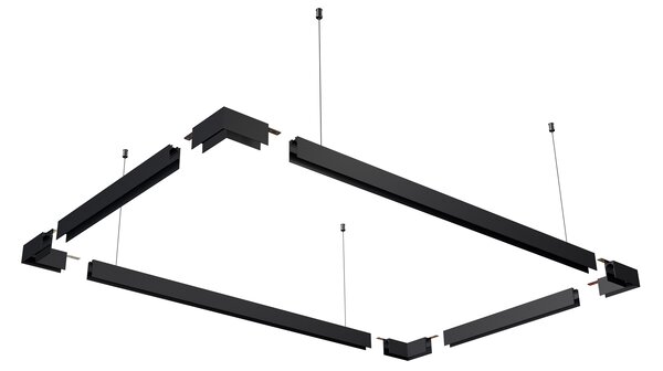 Mantra 9299 Magneto 48V, bílá přisazená kolejnice pro magnetický systém, 100cm, vysoká