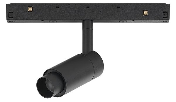 Mantra 9123 Magneto 48V Zoom, černý spot LED 7W 3000K 10-38°, on/off, průměr 3,5cm