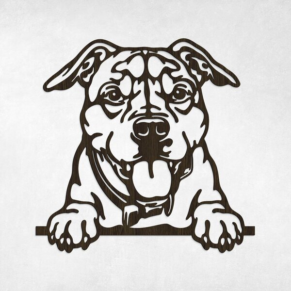 DUBLEZ | Nástěnný obraz pejska - Amstaff | Obraz