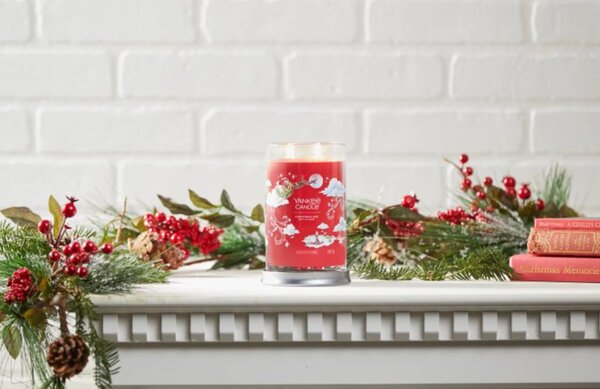 Velká vonná svíčka Yankee Candle Christmas Eve Signature Tumbler