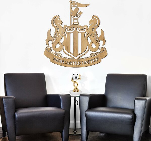 DUBLEZ | Nástěnné logo klubu - Newcastle United F.C. | Obraz