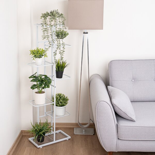 4Home Stojan na květiny Level, bílá