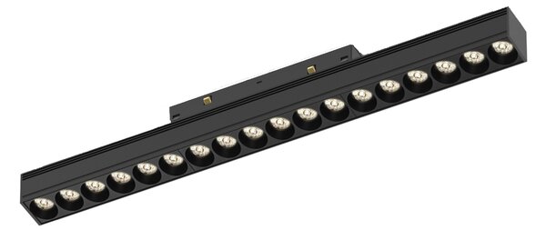 Mantra 8321 Magneto 48V, černý lineární modul LED 18W 3000K 50°, on/off, délka 37cm