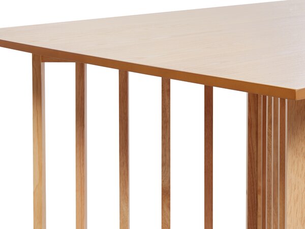 Jídelní stůl LEANDRA Světlý jasan 200 cm 100 cm