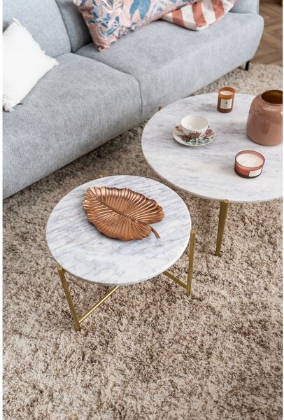Krémový koberec Think Rugs Vista Cream, 60x220 cm