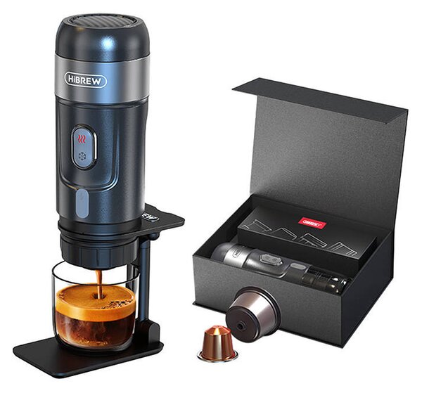 Přenosný kávovar 3 v 1 s kufříkem 80W HiBREW H4A
