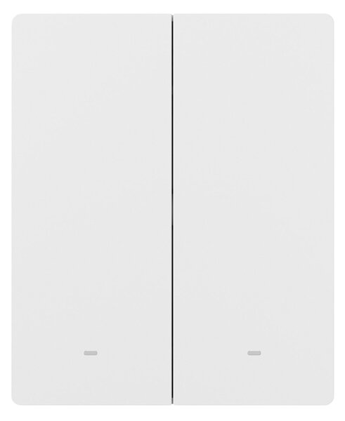 SONOFF M5-2C-80W Inteligentní nástěnný vypínač Matter (2-kanálový, pro rámeček)