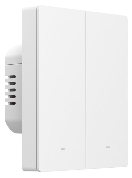 SONOFF M5-2C-80W Inteligentní nástěnný vypínač Matter (2-kanálový, pro rámeček)