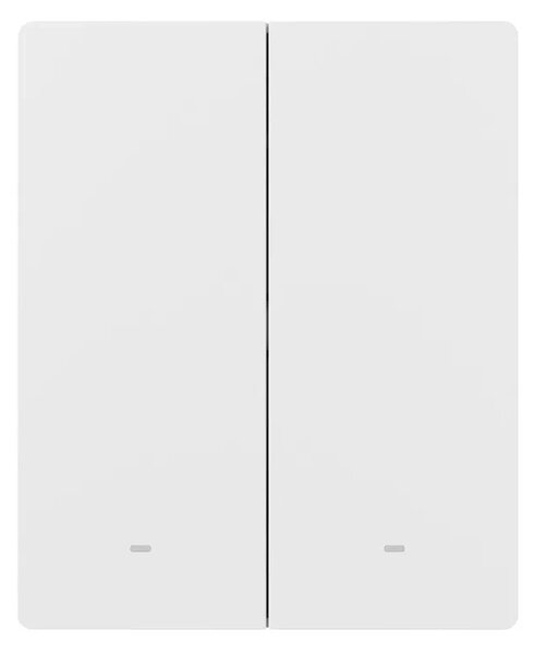 SONOFF M5-2C-80W Inteligentní nástěnný vypínač Matter (2-kanálový, pro rámeček)