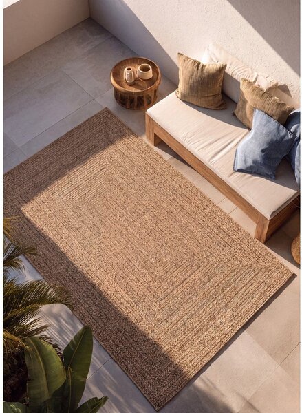 Vnitřní a venkovní koberec v přírodní barvě 80x150 cm Acra – Universal