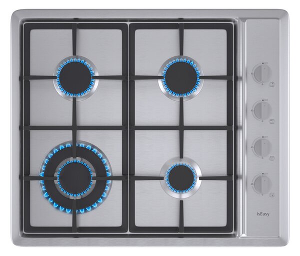 Plynový sporák ISEASY MGBS-604D se 4 hořáky