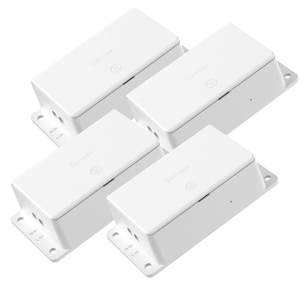 SONOFF Basic R5 Gen5 Wi-Fi Matter 10A vypínač, balení po 4 kusech