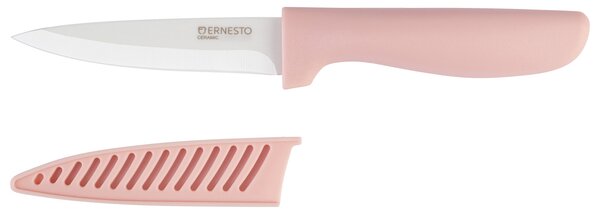 ERNESTO® Keramický kuchyňský nůž, 10 cm (světle růžová) (100371577004)