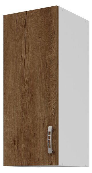 Horní kuchyňská skříňka Sylrona 30 G 72 1F (dub lefkas + bílá). Akce -10%. 1032952