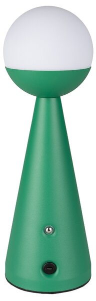Zuiver Zelená kovová dobíjecí stolní LED lampa BELLO