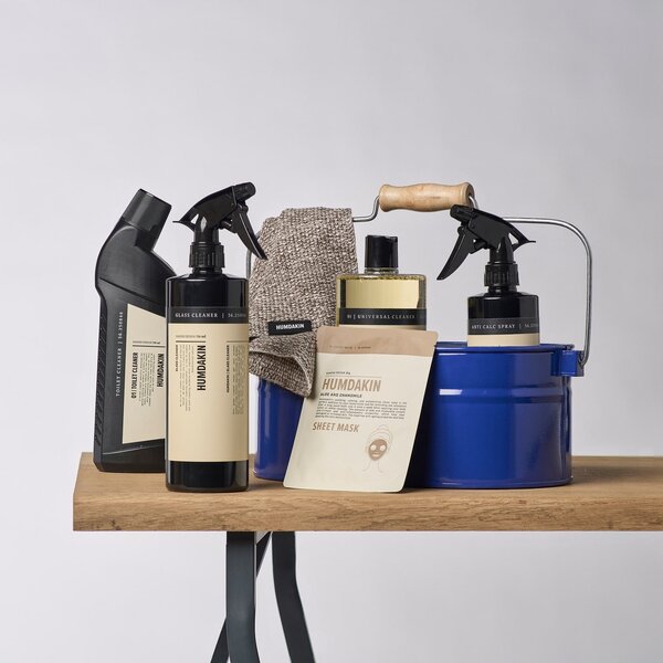 Plechový úložný box System Bucket Blue