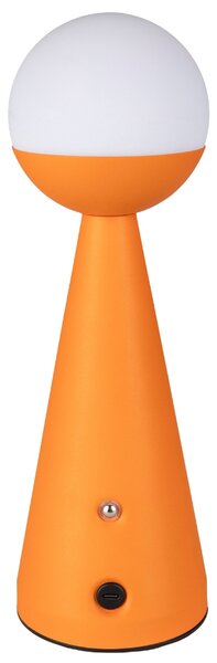 Zuiver Oranžová kovová dobíjecí stolní LED lampa BELLO