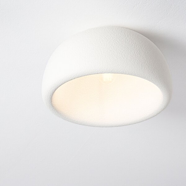 Nova Luce Bílé stropní světlo Davo 43 cm