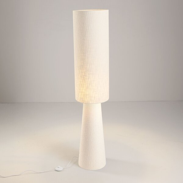 -25 % Dny MOMENTI– Nova Luce Bílá stojací lampa Nebia 143 cm