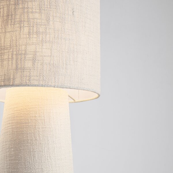 -25 % Dny MOMENTI– Nova Luce Bílá stojací lampa Nebia 143 cm