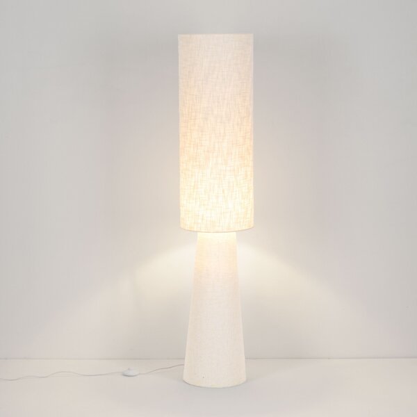 -25 % Dny MOMENTI– Nova Luce Bílá stojací lampa Nebia 143 cm