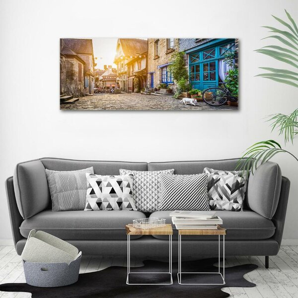 Foto obraz sklo tvrzené Okouzlující ulička osh-89756946