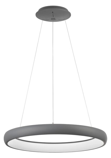 LED lustr Albi 61 světlá šedá