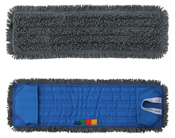 Mop s kapsami Standard, 40 cm - mikrovlákno, šedá