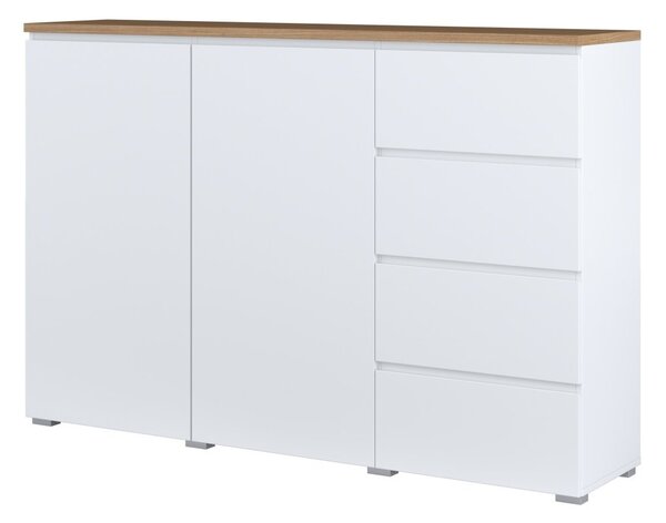 Komoda MODO typ 45 bílá/dub Mauvella