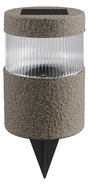 LIVARNO home Solární LED svítidlo (válcové/tmavě šedá) (100366415003)