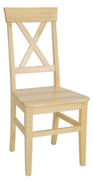 Drewmax KT107 - Dřevěná židle 43x38x100cm - Borovice