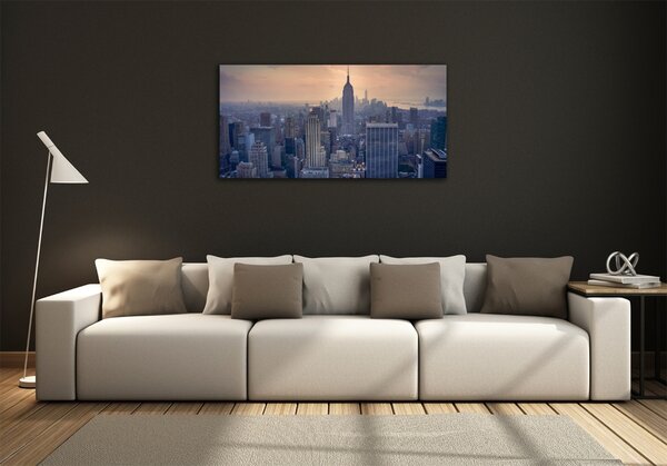 Foto obraz sklo tvrzené Manhattan New York osh-90170601