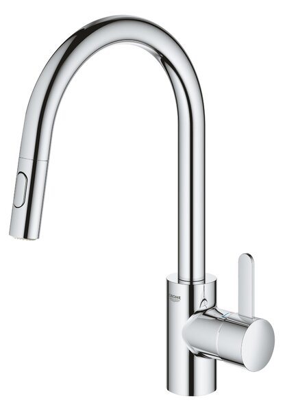 Grohe Eurosmart Cosmopolitan kuchyňská baterie stojící StarLight Chrome 31481001